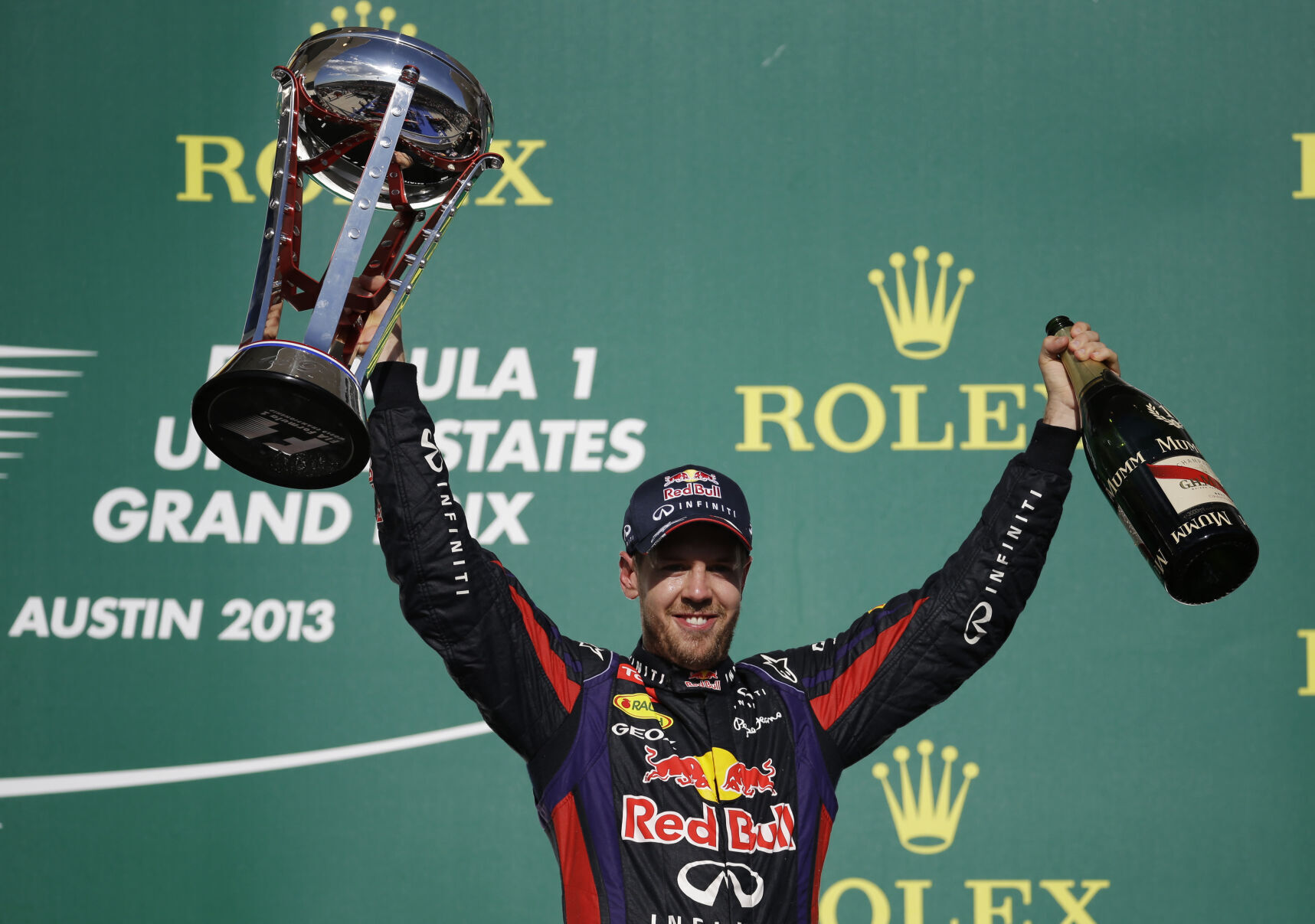 2013: Sebastian Vettel wins US Grand Prix